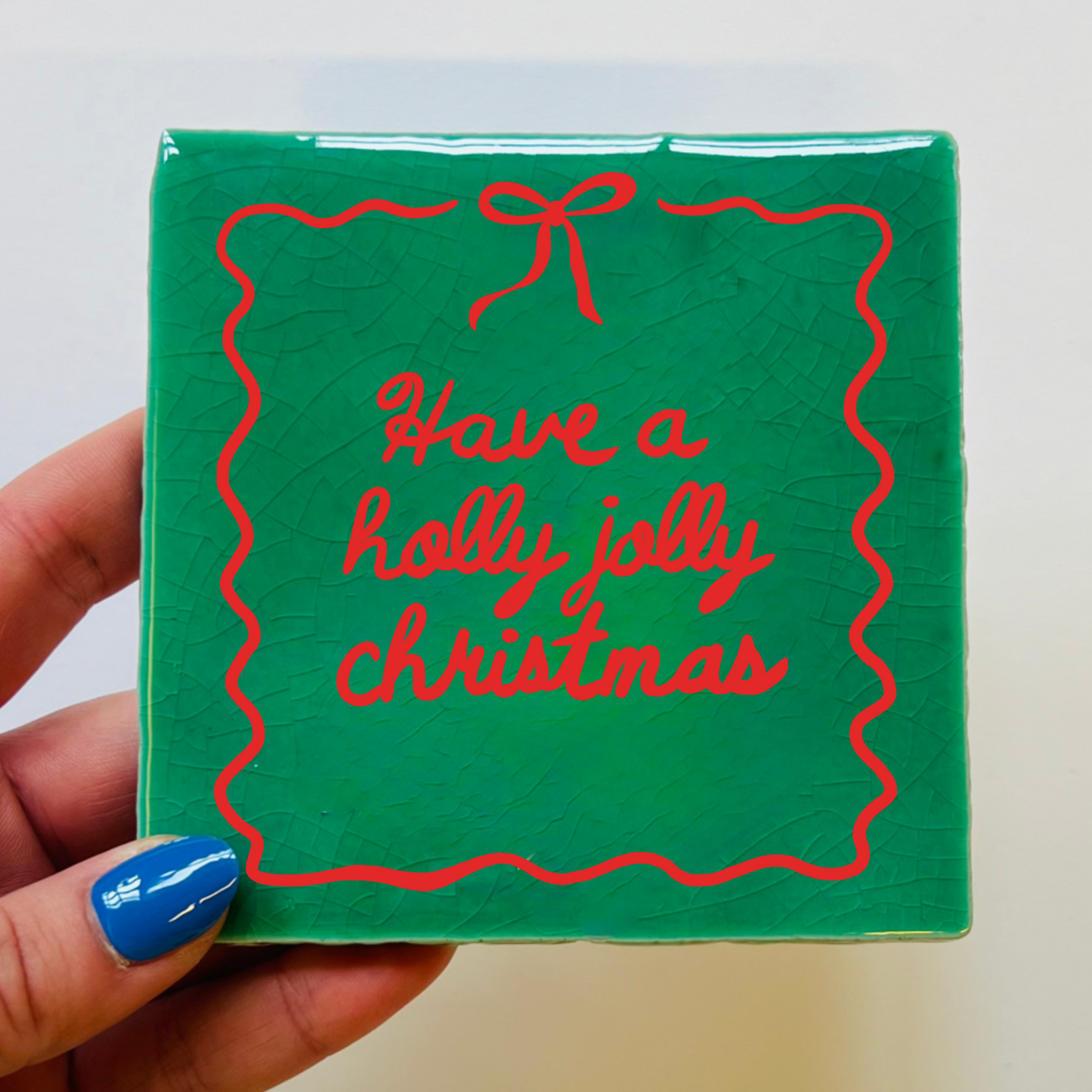 Tegeltje - Groen (Kies Zelf de Opdruk)